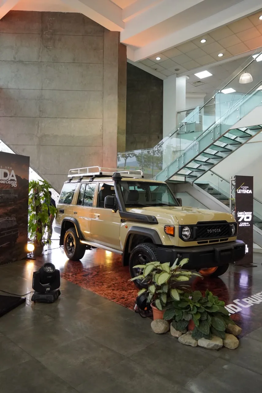 La fuerza de una leyenda: Llega el nuevo Toyota Land Cruiser 70 a Honduras - www.lorenzana.live - Christian Lorenzana